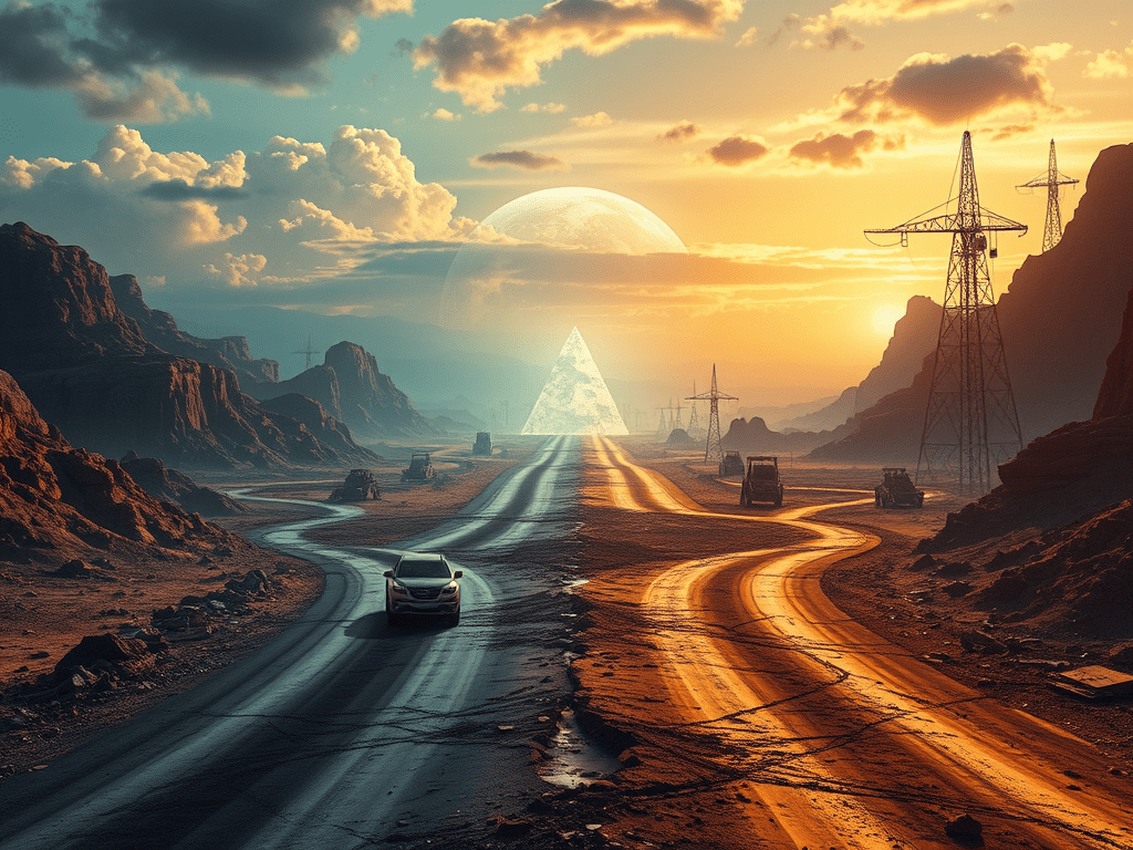 The Fork Ahead: Navigating the AI Arms Race – the Quest for SuperIntelligence and a Post-AGI World Without&nbsp;Work